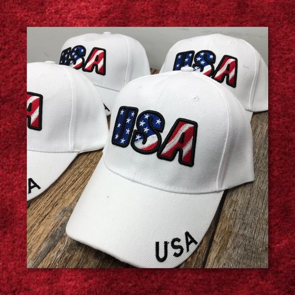JUST IN🆕 USA Red/White/Blue Baseball Cap - Picture 2 of 3